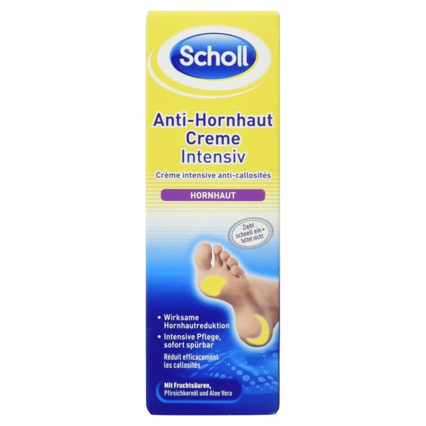 Scholl Anti-Callus Cream Intensive Cream Against Callus Moisturising Cream for