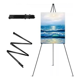 Ezzyso Caballete Plegable Instantáneo De 168cm Portátil Arte Pintar