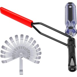 JNSOET Valve Lash Adjustment Tool with Angled Feeler Gauge Jam Nut Valve Adjustment New