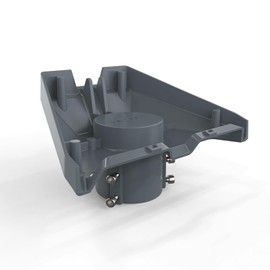 Starlink Gen 3 Pipe Adapter, Starlink Pole Mount for Starlink Standard Gen 3, Starlink V3 Mount Waterproof Roof Mount Starlink Gen 3 RV Ladder Mount, Wrench Included Easy Installation