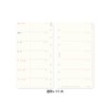 PLOTTER 77717417 Bible Weekly Personal Organizer, Refill, Weekly Left (Begins