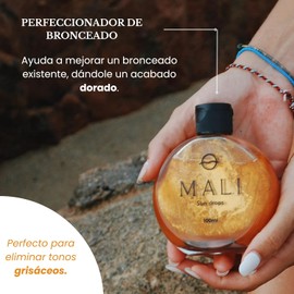 Bronceador natural Mali con aceite de coco – Bronceado dorado y hidratante 100ml