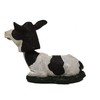Animal Den Cow Bobblehead Figure Statue for Car Dashboard Holstein