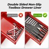 Tool Box Drawer Liners: 5mm Thick Foam Double-Sided Non-Slip 10"