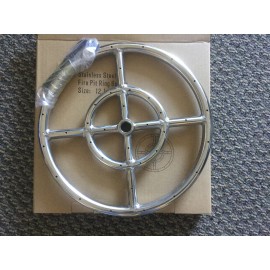 White Sands 6"-36"  Stainless Steel Fire Pit Rings - 6"