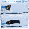 AUTOXBERT 2Pcs Ice Scraper Universal for Auto Cars Small Trucks