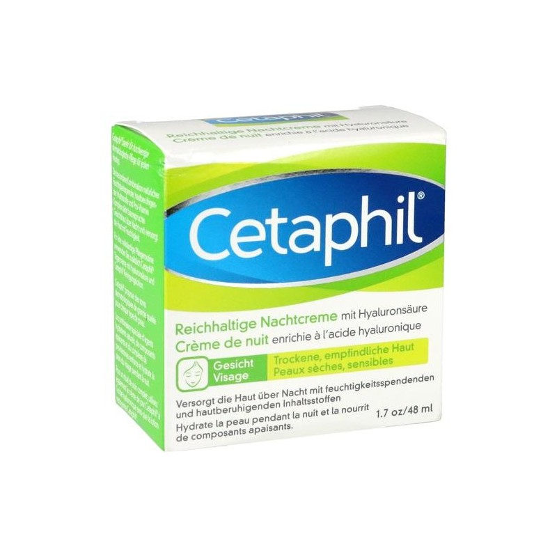 Cetaphil Rich Night Cream with Hyaluronic Acid 48 ml
