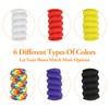REBECASKYENS 6 Pair No Tye Shoelaces Elastic Curly Stretchy For