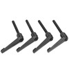 Garosa 4-Piece Clamping Lever Handle, Metal Machine Knobs, Adjustable Clamping