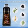 Iiimeidu Tinte Cabello Shampoo Gris Negro Ingredientes Herbolarios Mujeres Hombres