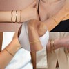 Poxtex Poxtex Gold Bracelets for Women, 14K Gold Dainty Jewelry