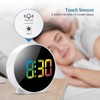 Ankilo NEWEST Digital Alarm Clock, LED Electronic Clock, Small Desk