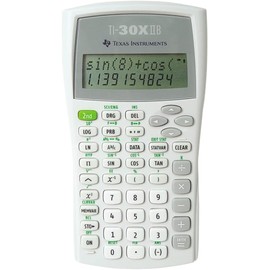 WYNGS TI-30XIIB Calculator with Protective Case in Light Grey Basic Set