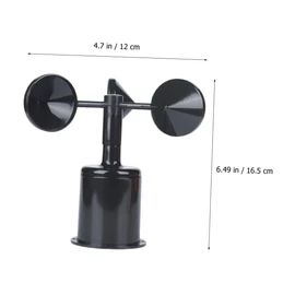 Abaodam 2pcs Wind Indicator Shell Durable Wind Anemometer Cover for Accurate Measurement Replacement Part for Reliable Performance