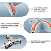 Innfeeltech 10 Pieces Connection Terminal T Shape 3-Port Connector Terminal