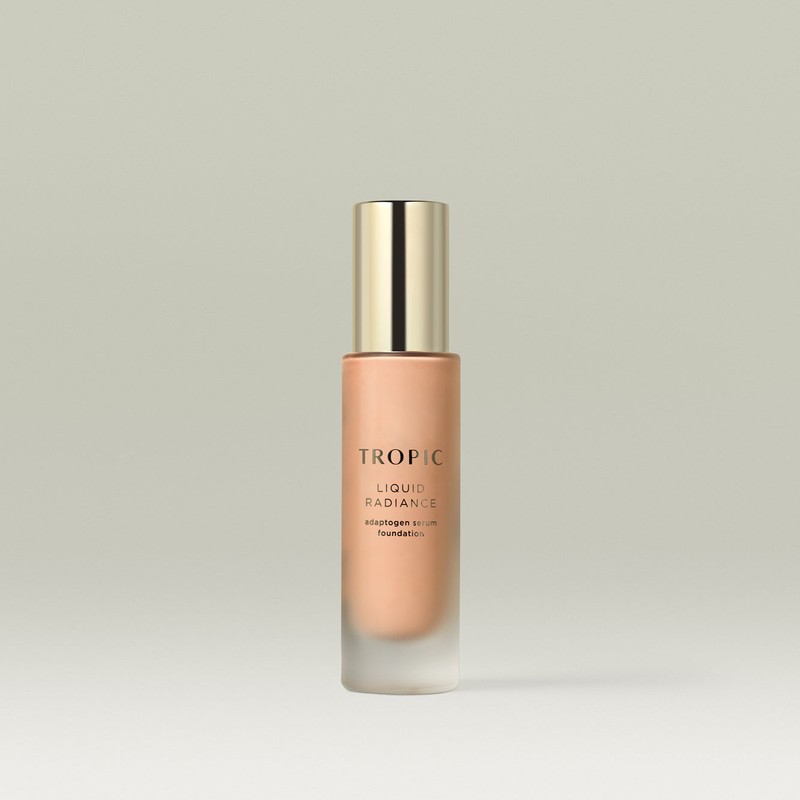 Tropic Skincare Liquid Radiance Adaptogen Serum Foundation, Shade 10 (Deep