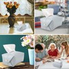MFCGHXR 2Pcs Tissue Box Cover, Decorative Holder Organizer, Rectangle Modern