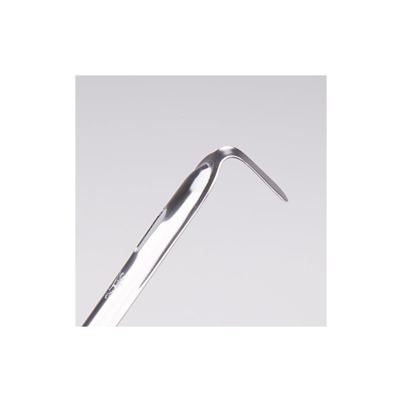 MT ステンレス うどん杓子 特大 カギ付