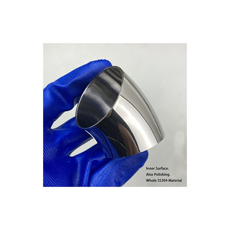 3 Inch Stainless Steel Pipe Elbow 45 Degrees 76 mm