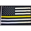 Thin Yellow Line - 3x5ft Poly Flag - Support Security