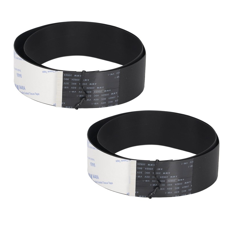 2PCS FPC Cable with Adhesive 30 Pin Flat Cable Flexible