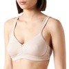 Susa Women's Topsy BHs ohne Bügel Bra -Brown(Cappuccino) 75A