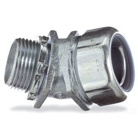 Thomas & Betts 5241 3/8 In Liquid Tight 45 Degree Flexible Metal Conduit Connector,