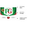 PG Tips 80 Non-Pyramid Teabags Box (Pack of 6)
