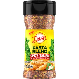 Dash Salt-Free Pasta Seasoning Blends, Spicy Italian, 1.6 Ounce (Pack of 8)
