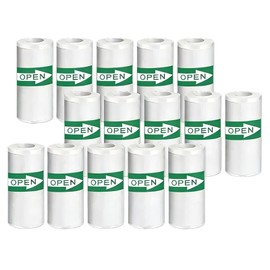 Thermal Paper, Receipt Roll, Paper Roll, Set of 15, 2.2 x 1.0 inches (57 x 25 mm), Compatible with Mobile Printers, Diary, Idea Notes, Learning Notes, Shopping Lists, Photo Printing, POS Management