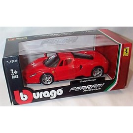 Burago red Enzo F'ERRAR'I car 1:24 scale diecast model