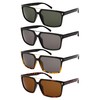 Edge I-Wear Square Sunglasses Women Men Geometric Sunglasses Tinted Lens