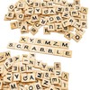 XYSMZM - 400 azulejos de madera para letras, azulejos de