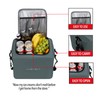 Farasla Waterproof Trunk Organizer with Insulated Leakproof Cooler Bag, Foldable