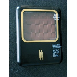New Black Radiance 8623 BLACK COFFEE Pressed Powder Oil-Free w/ Brush & Mirror