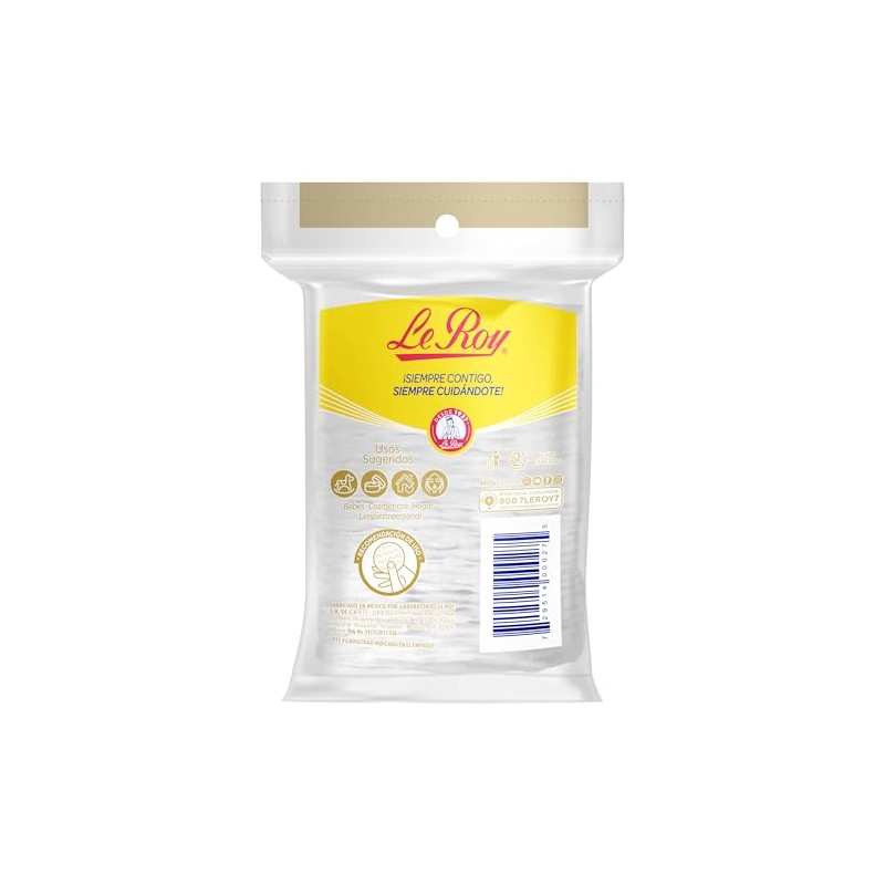 LE ROY PREMIUM PADS CIRCULARES 50 PZ