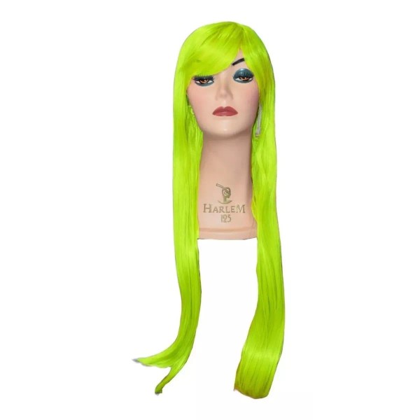 Pelucasmx Peluca Sintética Colores Increíbles Halloween Larga 26pLG