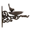 DII Cast Iron Collection Wall Mounted Birdfeeder, Ornate, 11.2x6x9.9