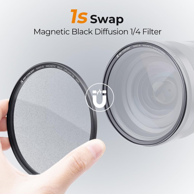 K&F Concept Nano X-Series Magnetic Black-Mist 1/4 Black Promist 1/4