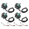4 Sets Brushless Motor Kit 5mm Shaft Electric Motor with