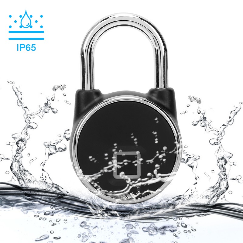 Intelligent Fingerprint Lock Bluetooth APP IP65 Waterproof Long Standby Time