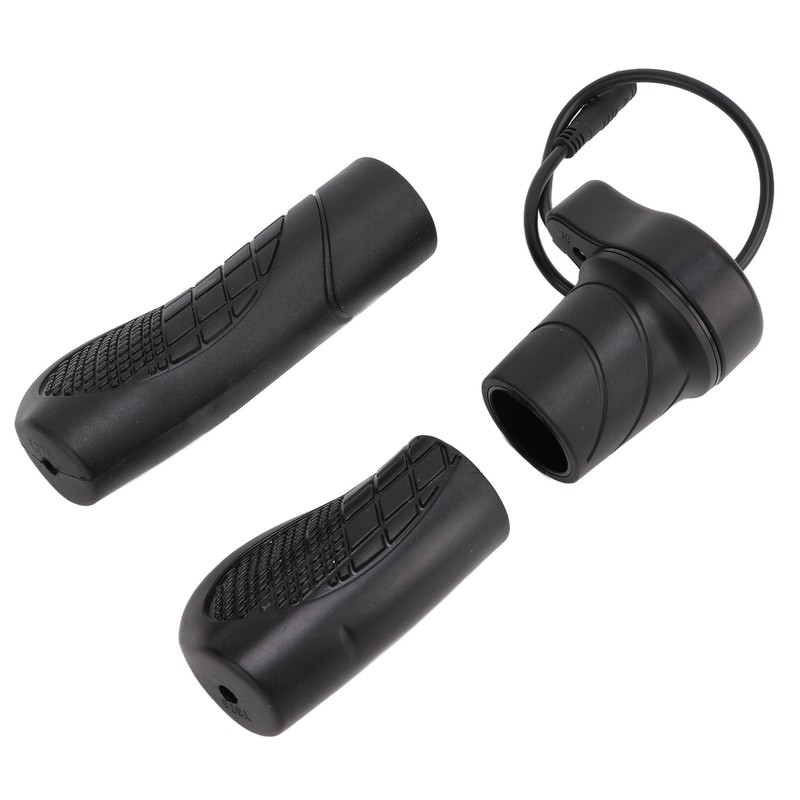 Electric Bicycle Twist Throttle Left 22.2mm Waterproof Throttle Grips for