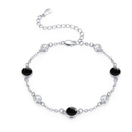 REDSUN Women's Bracelet 925 Sterling Silver Angel Wings / Tree of Life / Daisies / Dolphin / Cats / Heart Butterfly / Celtic Knot Bracelet Adjustable Bracelet 7 + 2 Inches for Girls Girlfriend Wife