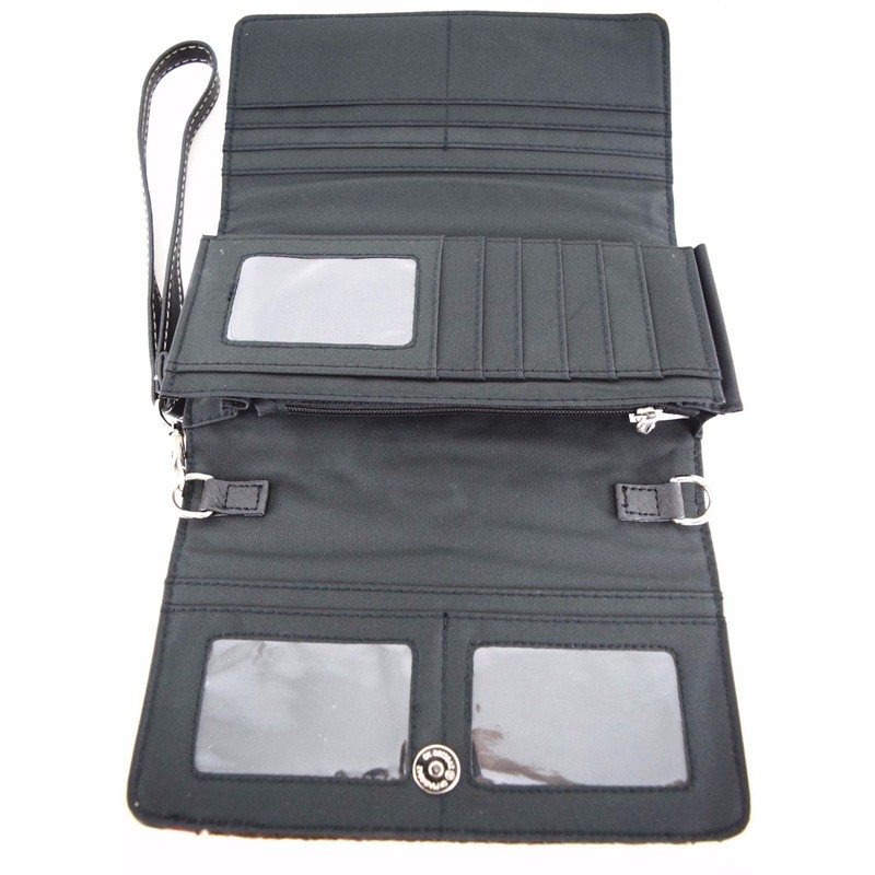 Western Camouflage Cross Wings Country Purse Single Shoulder Bags Clutch