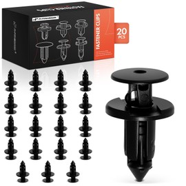 A-Premium 20PCS Nylon Rocker Panel Moulding Retainer Clips Push Type Compatible with Lexus RX350, RX450h, ES350, IS F, IS250, IS350, LS430, LS460, LS600h, RC F, RC350, GS200t, GS350, GS430, HS250h