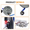 POBWAV 15100-24FB0 Fuel Pump Assembly(3 pin) Compatible with 1999-2007 Suzuki
