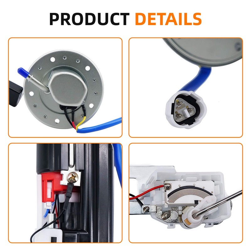 POBWAV 15100-24FB0 Fuel Pump Assembly(3 pin) Compatible with 1999-2007 Suzuki