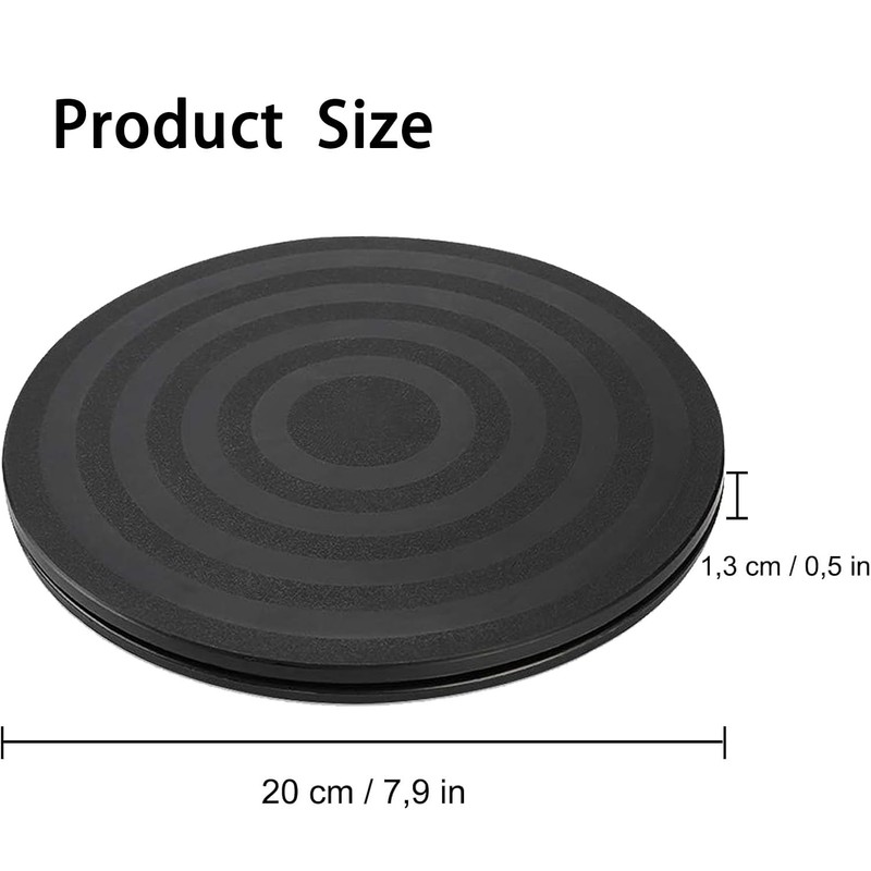 Turntable Universal Turntable, Round Turntable, Rotating Platform, for Crafts, Plants,
