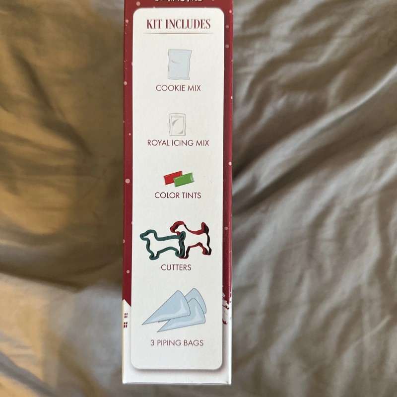 Crafty Cooking Kits Holiday Dogs Chocolate Cookie Kit Sugar Cookies