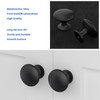 LONTAN 20 Pack Black Drawer Knobs Black Door Knobs Black